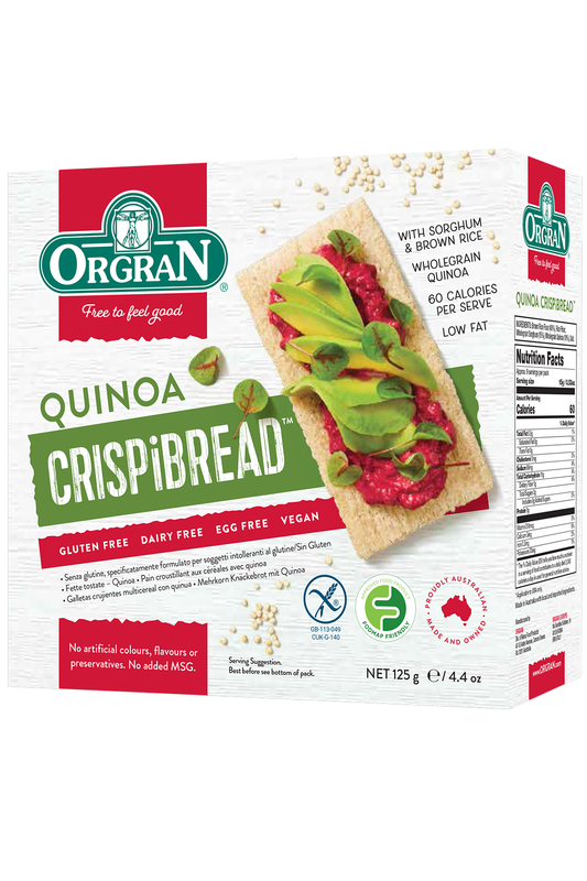 Quinoa Crispibread 125g (Orgran)