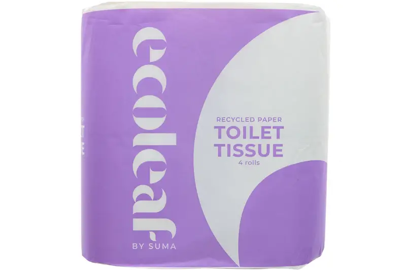 Recycled Toilet Paper 4 Pack (Ecoleaf)