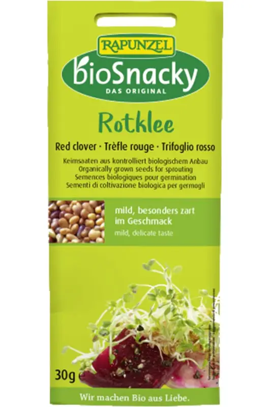 Organic Red Clover Seeds for Sprouting 30g (A.Vogel)