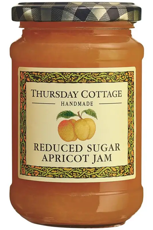 Reduced Sugar Apricot Jam 315g (Thursday Cottage)