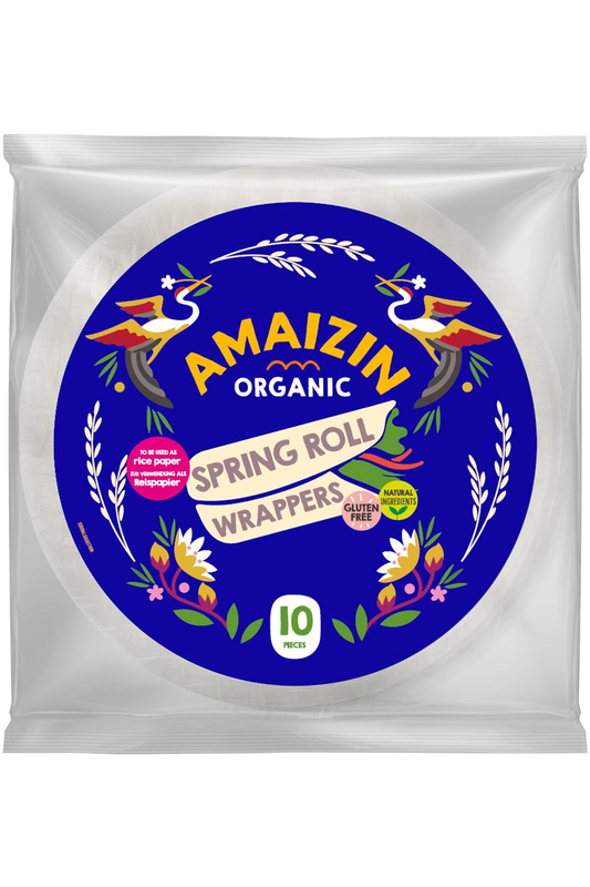 Organic Spring Roll Wrappers 100g (Amaizin)