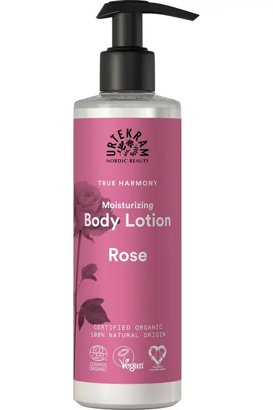 Organic Rose Body Lotion 245ml (Urtekram)