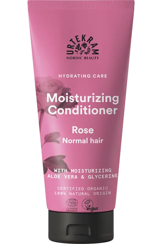 Organic Rose Conditioner 180ml (Urtekram)
