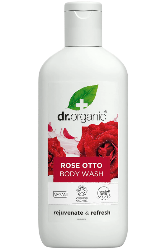 Organic Rose Otto Body Wash 250ml (Dr Organic)