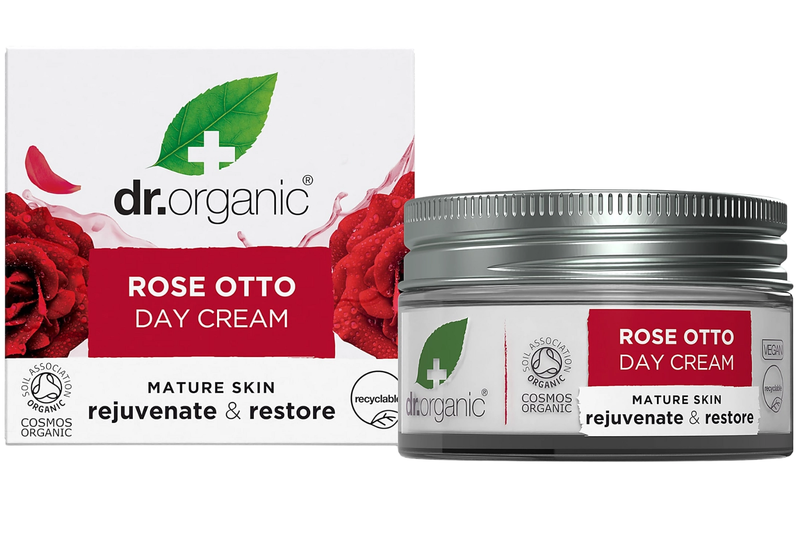 Organic Rose Otto Day Cream 50ml (Dr Organic)