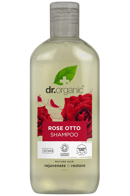Organic Rose Otto Shampoo 265ml (Dr Organic)
