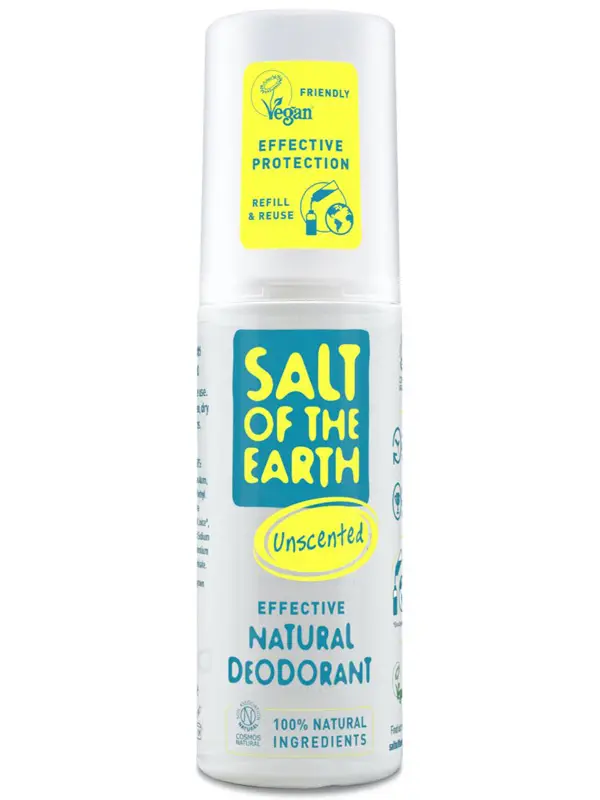 Natural Spray Deodorant 100ml (Salt of the Earth)