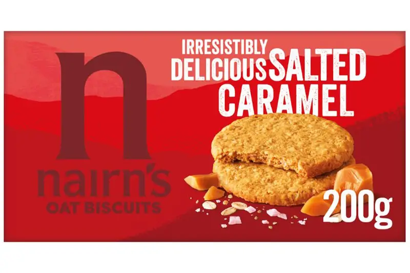 Salted Caramel Oat Biscuits 200g (Nairn's)