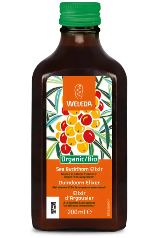 Organic Sea Buckthorn Elixir 200ml (Weleda)