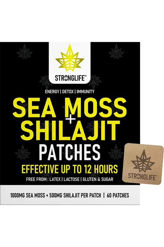 Sea Moss + Shilajit x 60 Patches (Stronglife)