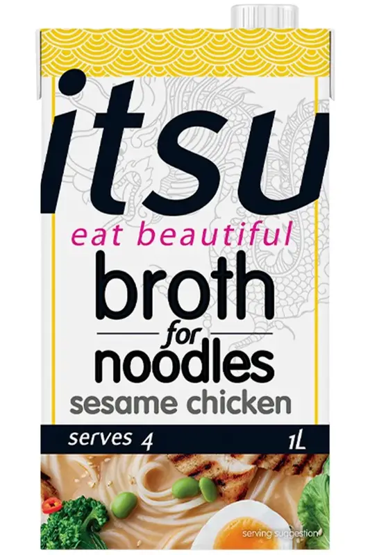 Sesame Chicken Broth for Noodles 1L (Itsu)