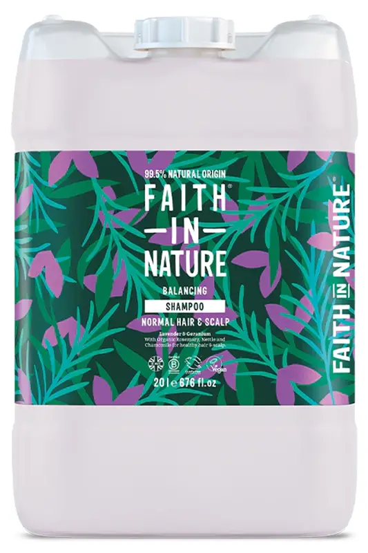 Lavender & Geranium Shampoo 20L (Faith In Nature)