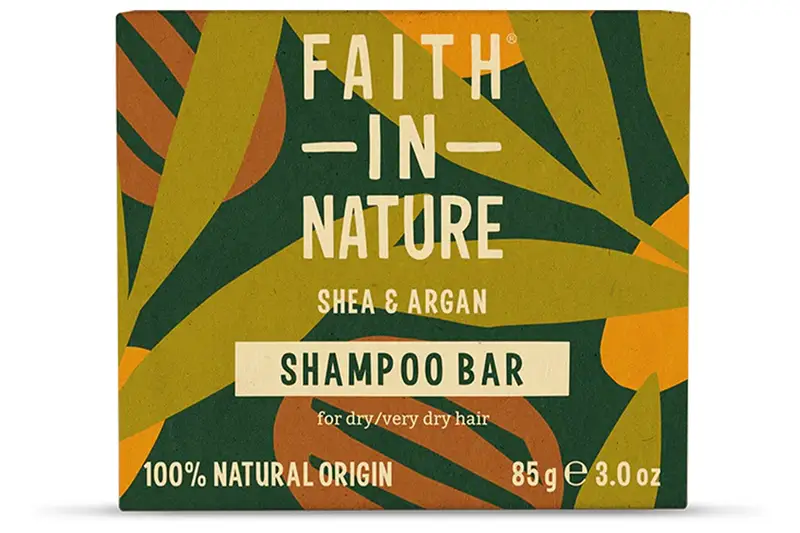 Shea and Argan Shampoo Bar 85g (Faith In Nature)