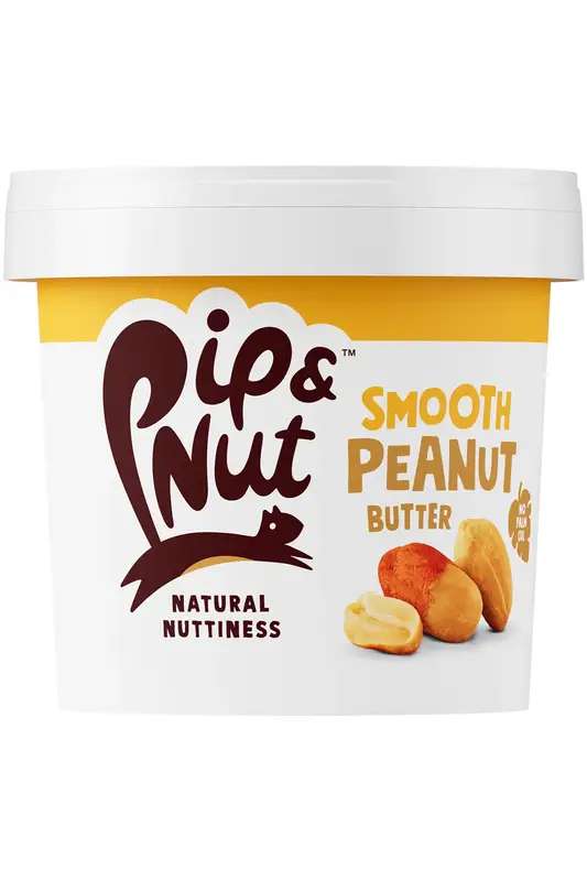 Smooth Peanut Butter 1kg (Pip & Nut)