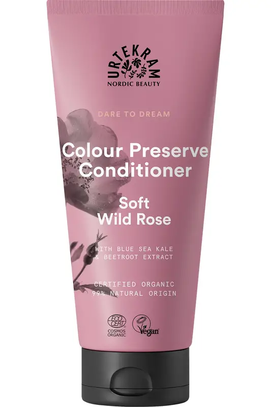 Organic Soft Wild Rose Conditioner 180ml (Urtekram)