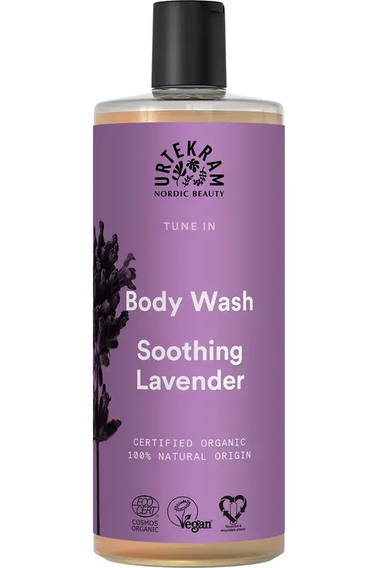 Organic Lavender Body Wash 500ml (Urtekram)