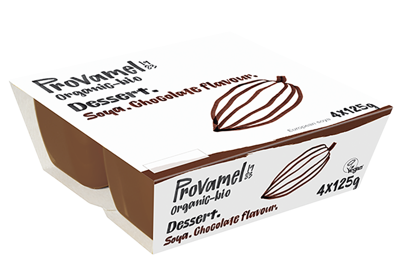 Organic Soya Chocolate Dessert 4 x 125g (Provamel)