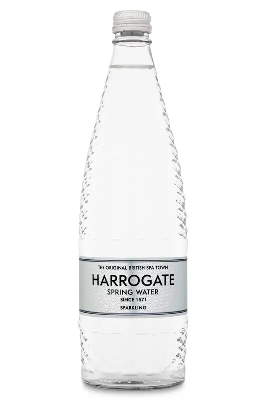 Sparkling Water in Glass Bottle 750ml (Harrogate Water)
