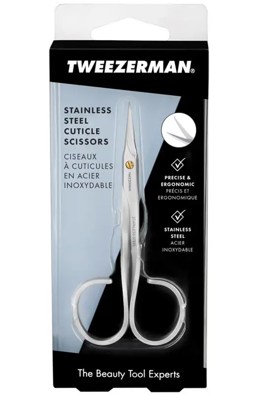Stainless Steel Cuticle Scissors (Tweezerman)