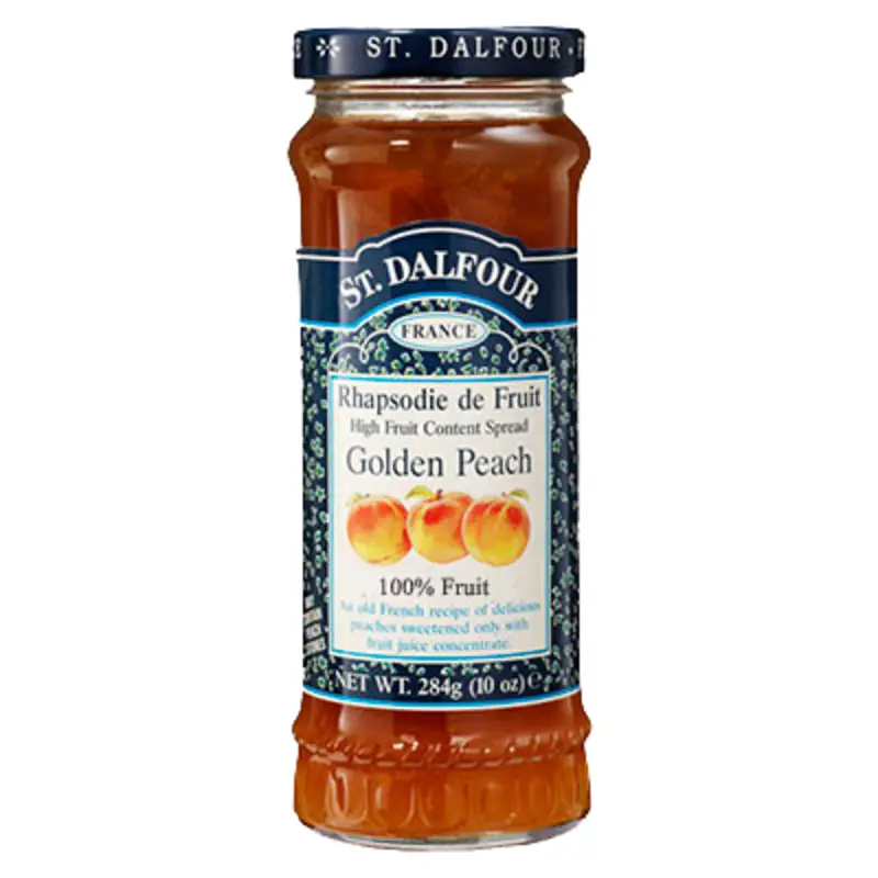 Peach Fruit Spread 284g (St Dalfour)
