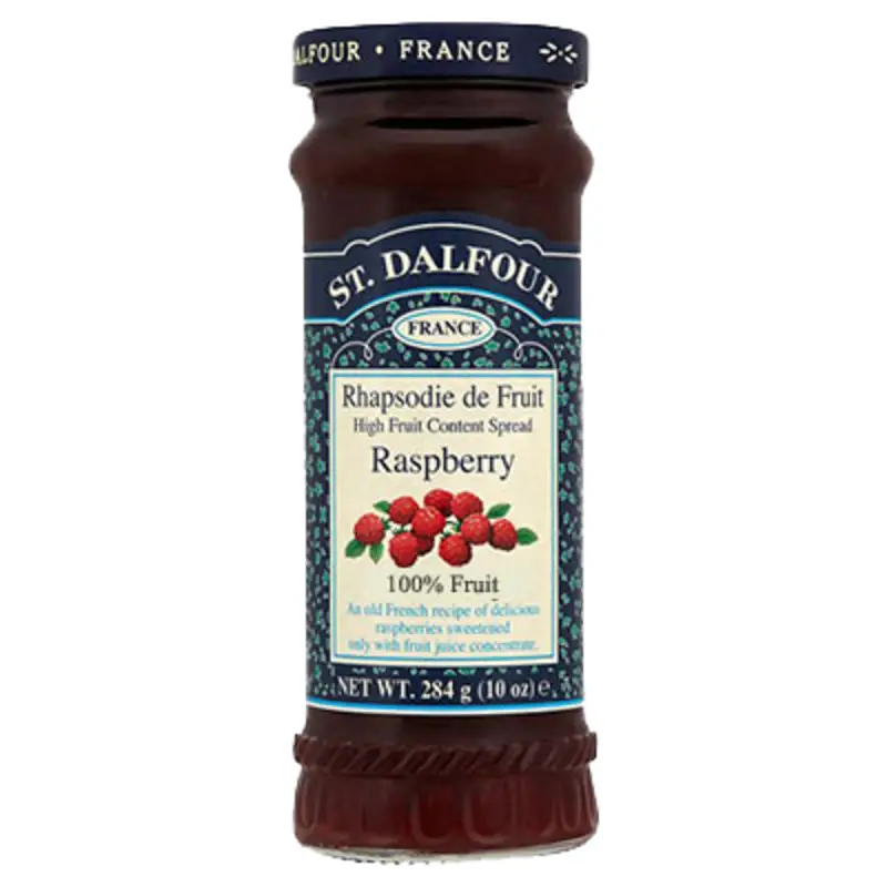 Raspberry Fruit Spread 284g (St Dalfour)
