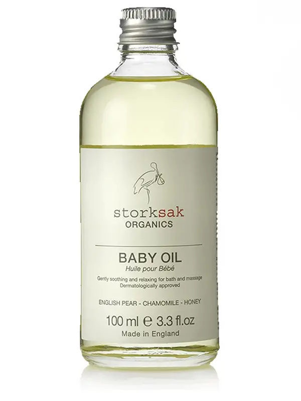Baby Oil 100ml, Organic (Storksak Organics)