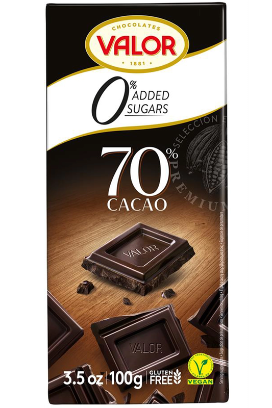 Sugar Free 70% Dark Chocolate 100g (Valor)