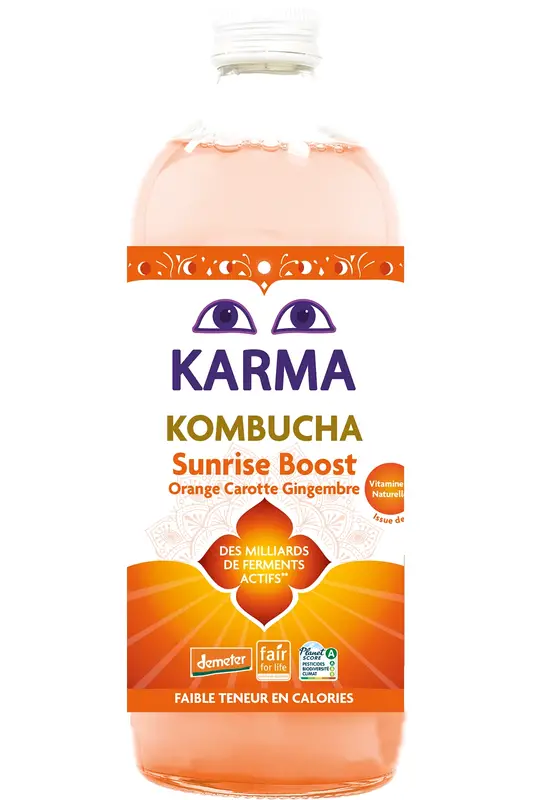 Organic Sunrise Boost 1L (Karma Kombucha)