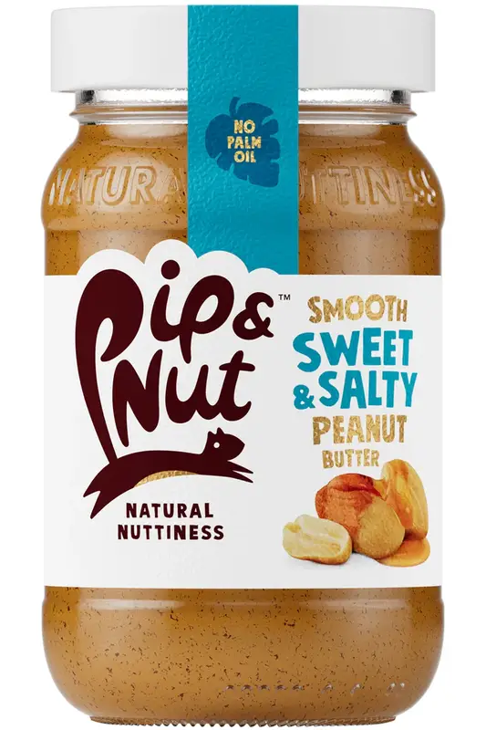 Sweet and Salty Smooth Peanut Butter 300g (Pip & Nut)