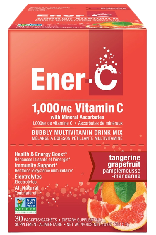 Multivitamin Drink Tangerine & Grapefruit 30 Sachets (Ener-C)