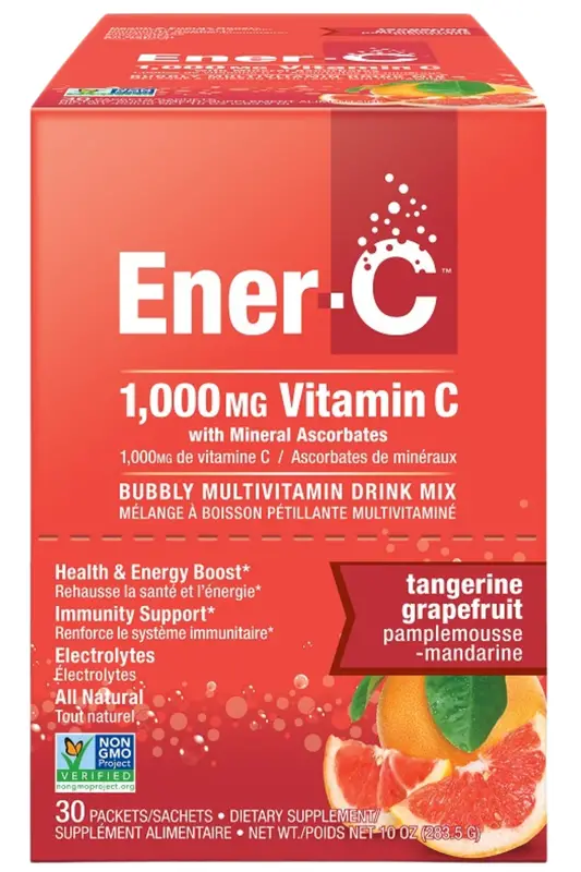Multivitamin Drink Tangerine & Grapefruit 30 Sachets (Ener-C)