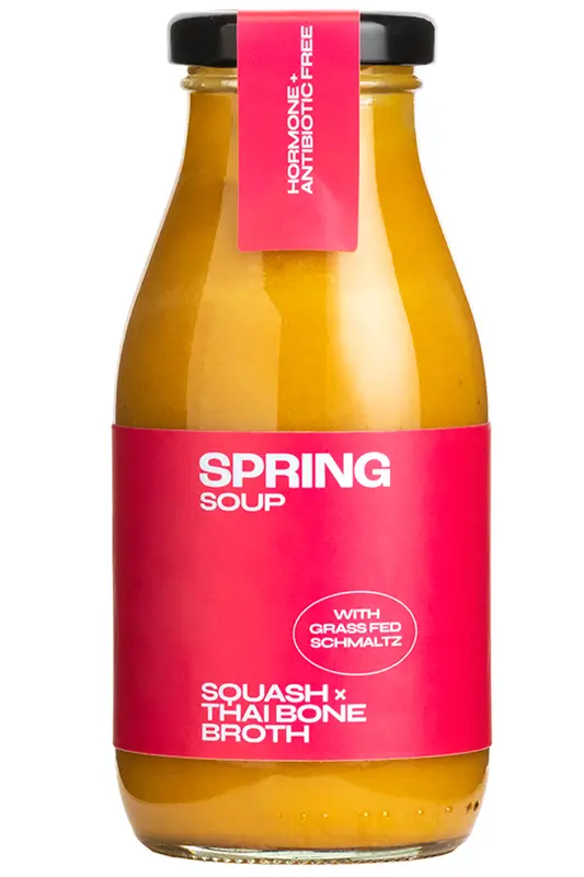 Thai Butternut Squash Bone Broth Soup 250g (Spring)