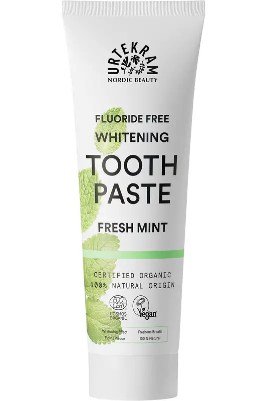 Organic Fresh Mint Whitening Toothpaste 75ml (Urtekram)
