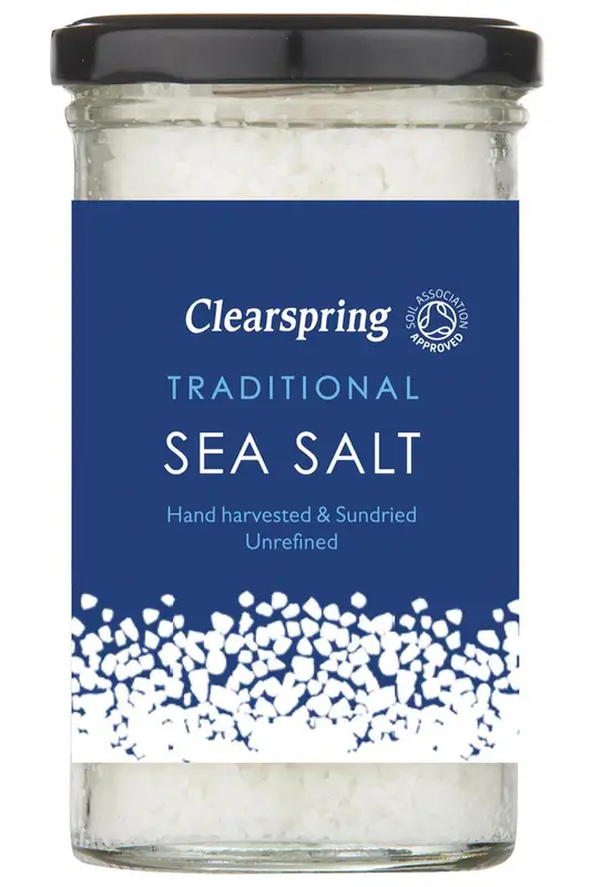 Traditional Unrefined Sea Salt 250g (Clearspring)