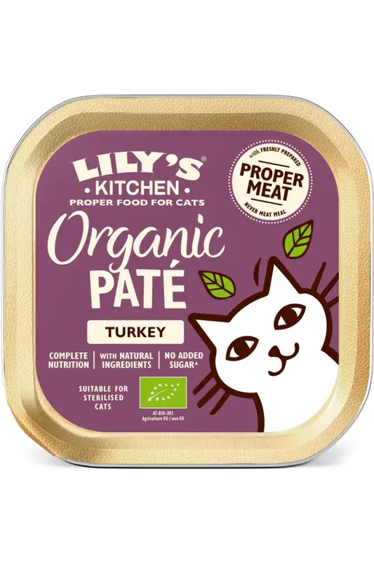 Organic Turkey Pate 85g (Lilys Kitchen)