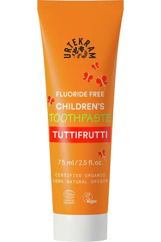 Organic Tutti Frutti Kids Toothpaste 75ml (Urtekram)