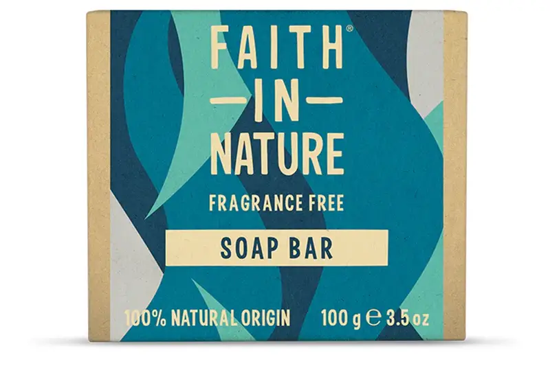 Fragrance Free Soap Bar 100g (Faith in Nature)