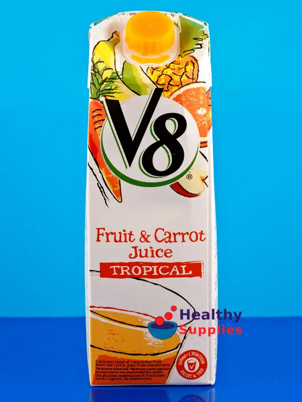 V8 Tropical Fruit And Carrot Juice 1l Healthy Supplies