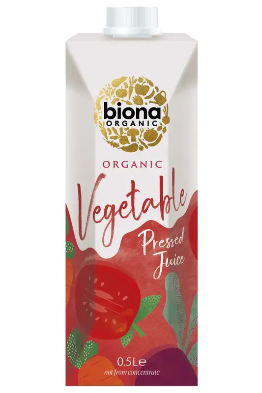 Organic Vegetable Juice 500ml (Biona)