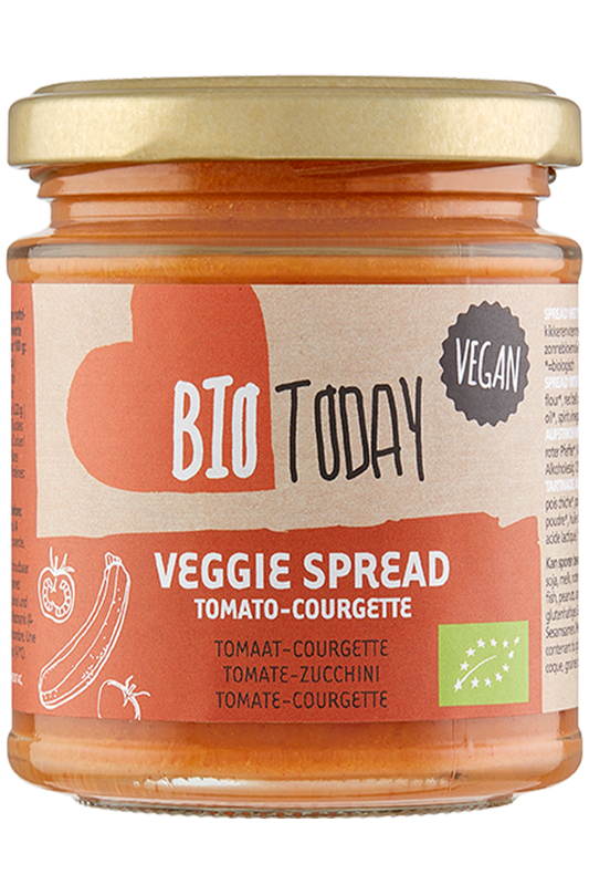 Organic Tomato-Courgette Veggie Spread 160g (BioToday)