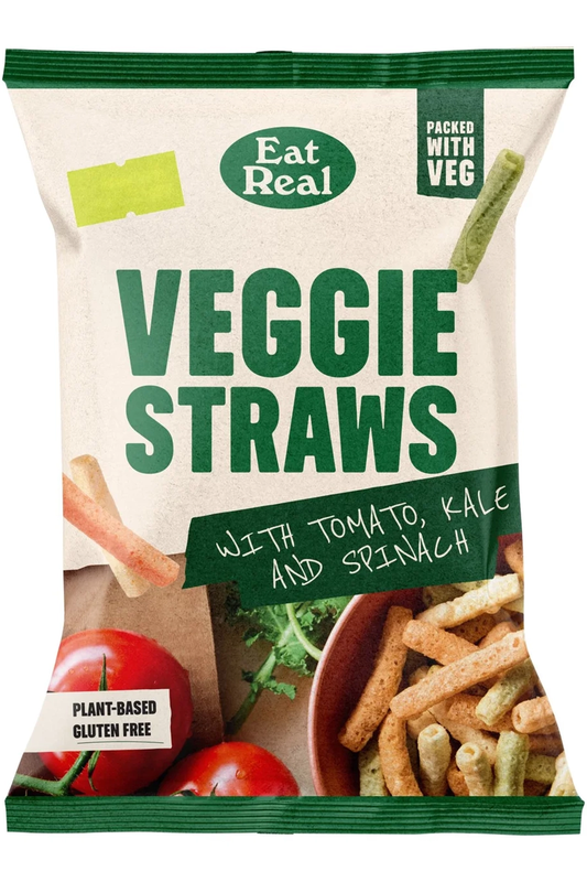 Veggie Straws Sea Salt 45g (Eat Real)