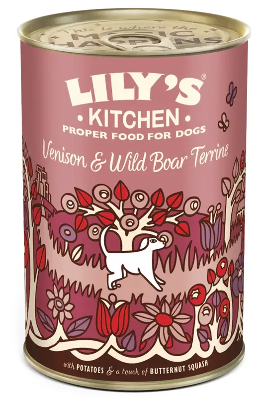 Venison & Wild Boar Terrine 400g (Lilys Kitchen)