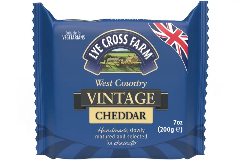 Vintage Cheddar 200g (Lye Cross Farm)