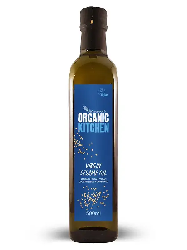 Organic Virgin Sesame Oil 500ml (Organic Kitchen)