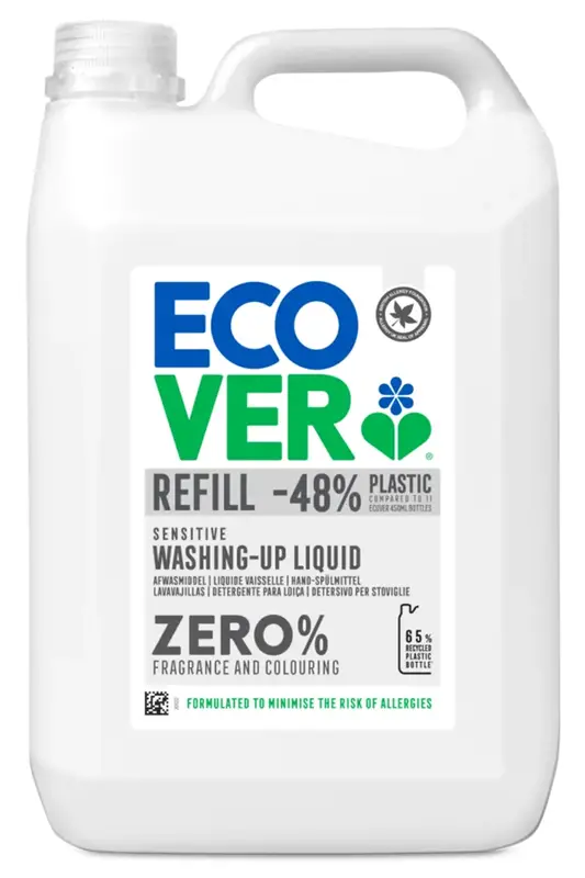 Washing Up Liquid 5L (Ecover Zero)