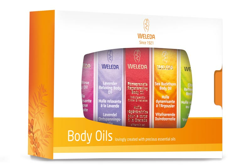 Mini Body Oil Gift Set 5 x 10ml (Weleda)