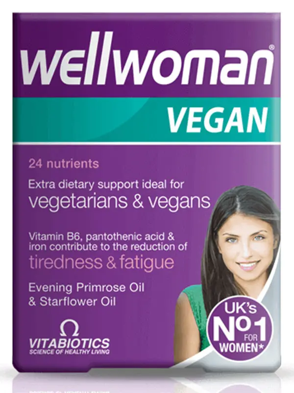 Wellwoman Vegan, 60 Tablets (Vitabiotics)