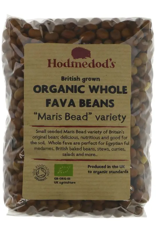 Organic Whole Dried Fava Beans 500g (Hodmedod's)
