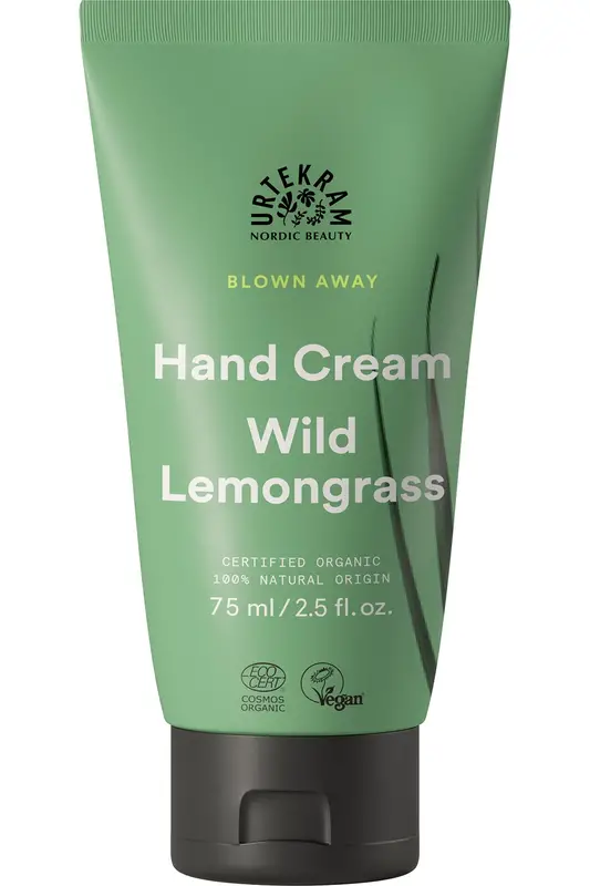 Organic Wild Lemongrass Hand Cream 75ml (Urtekram)