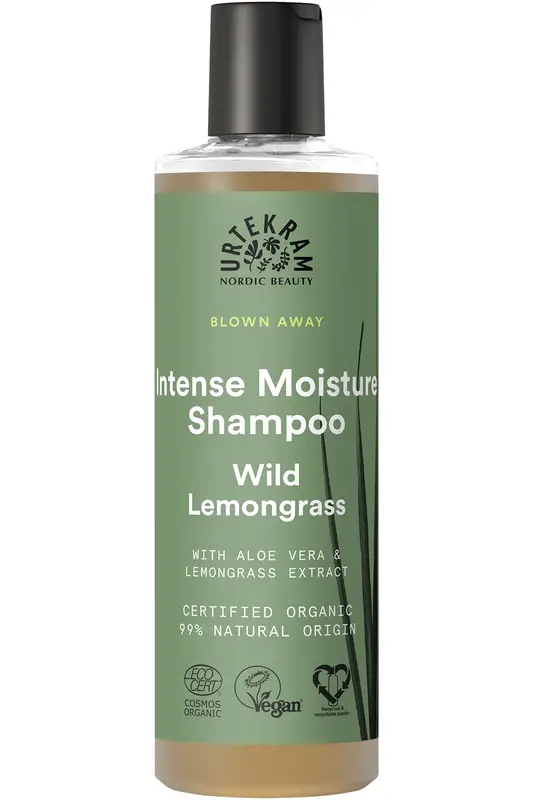 Organic Wild Lemongrass Shampoo 250ml (Urtekram)